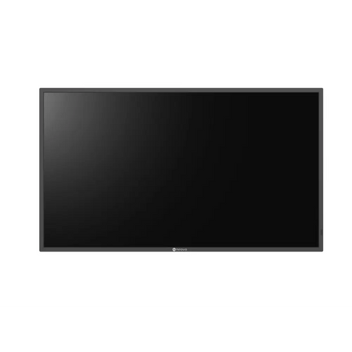 AG Neovo QM-4302 Digital signage flat panel 108 cm (42.5’’) IPS 400 cd/m² 4K Ultra HD Black 24/7 - LFD large