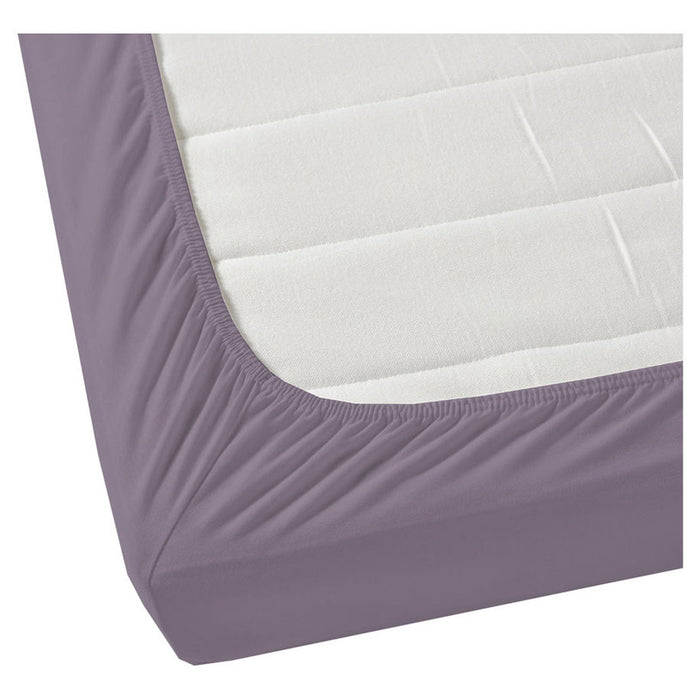 SHEET WITH ELASTIC FOR MATTRESS 90X200 CM. AGLIKA PURPLE