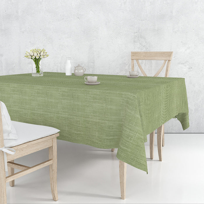 TABLE COVER AGLIKA 100X150 CM LINEN OLIVE