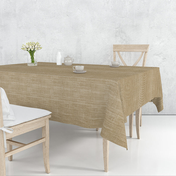 TABLE COVER AGLIKA 140X240 CM LINEN BEIGE