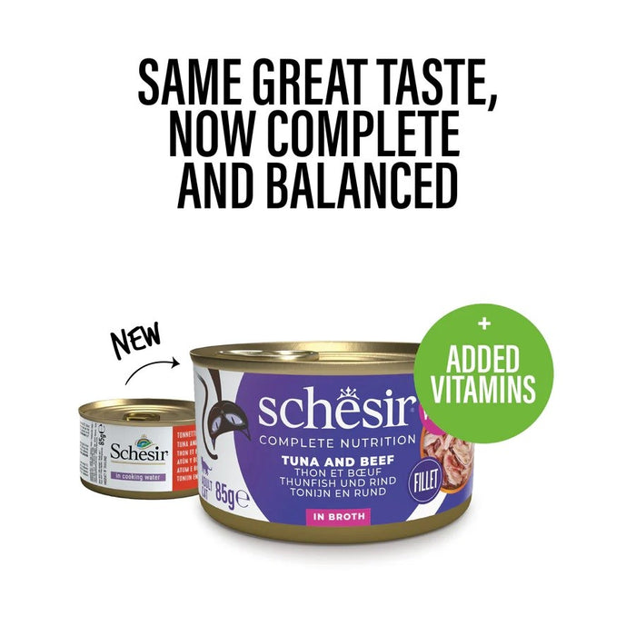 Cat food SCHESIR Beef 85 g