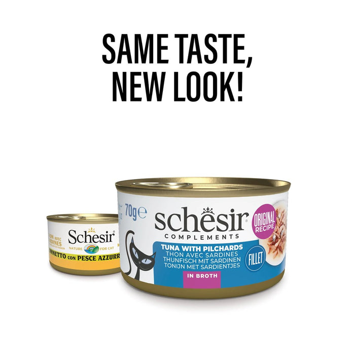 Cat food SCHESIR Fish 70 g