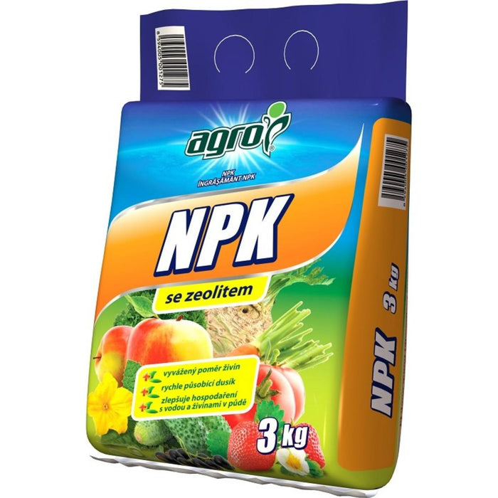 FERTILIZER OF GRANULES NPK 3KG