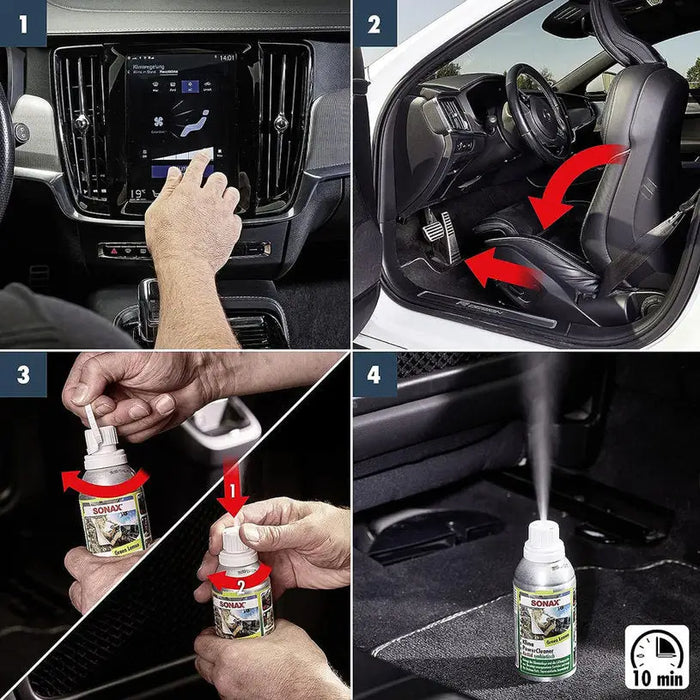 AIR CONDITIONER SPRAY LEMON SONAX 100ML - Вътрешно поддържане<<<Автокозметика и поддръжка<<<Авто и вело<<<Praktiker