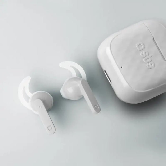 AIR FREE BLUETOOTH TWS HEADPHONES SBS - WHITE - Слушалки<<<Аудио продукти<<<AmperelB2B