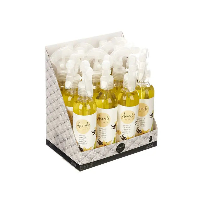 Air Freshener Acorde Vanilla 200 ml (12 Units) - Почистване Прахосмукачки И Гладене<<<Дом