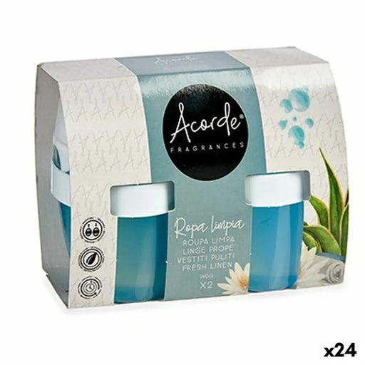 Air Freshener Set Acorde Clean Clothes Gel (24 Units) - Почистване Прахосмукачки И Гладене<<<Дом