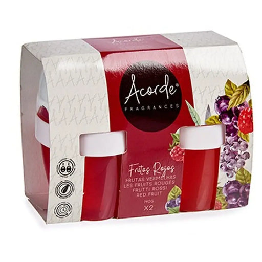 Air Freshener Set Acorde Red fruits Gel (24 Units) - Почистване Прахосмукачки И Гладене<<<Дом