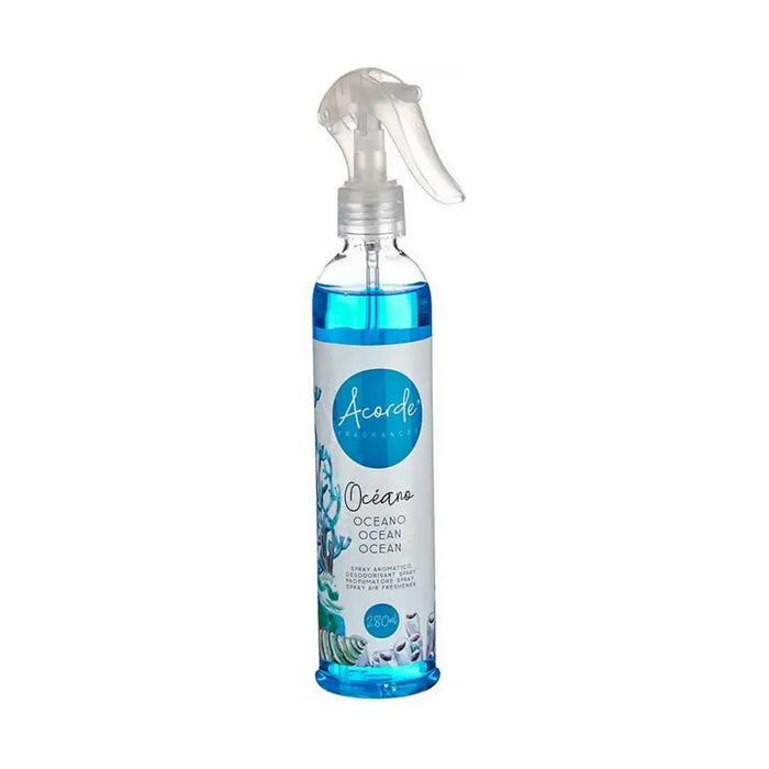 Air Freshener Spray Acorde Ocean 280 ml (12 Units) - Почистване Прахосмукачки И Гладене<<<Дом
