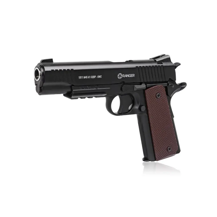 Air rifle pistol Ranger 1911 M45A1 CQBP K.4,5BBS 21-shots metal SLIDE KWC - Air gunSTZ-WIA<<<ShootingSTZ<<<ActionPL