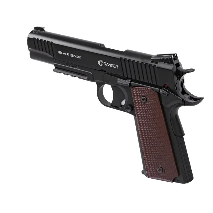 Air rifle pistol Ranger 1911 M45A1 CQBP K.4,5BBS 21-shots metal SLIDE KWC - Air gunSTZ-WIA<<<ShootingSTZ<<<ActionPL
