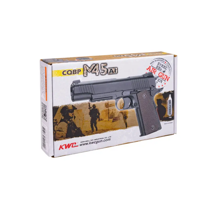 Air rifle pistol Ranger 1911 M45A1 CQBP K.4,5BBS 21-shots metal SLIDE KWC - Air gunSTZ-WIA<<<ShootingSTZ<<<ActionPL