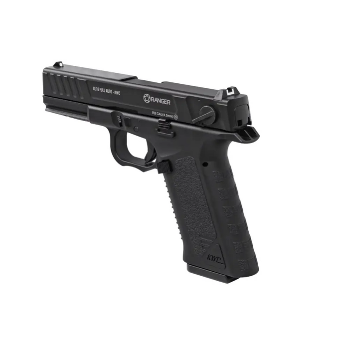 Air rifle pistol Ranger GL18 Full Auto Blowback Kal.4.5 BBS 18-shots KWC - Air gunSTZ-WIA<<<ShootingSTZ<<<ActionPL