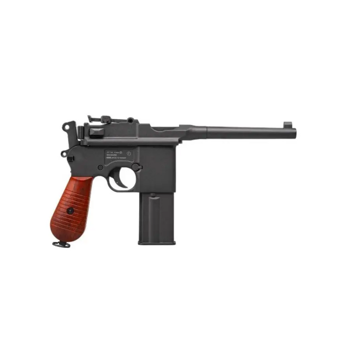 Air rifle pistol Ranger M712 BROOMHANDLE Full Auto Blowback K.4,5 BBS 19-shots KWC - Air