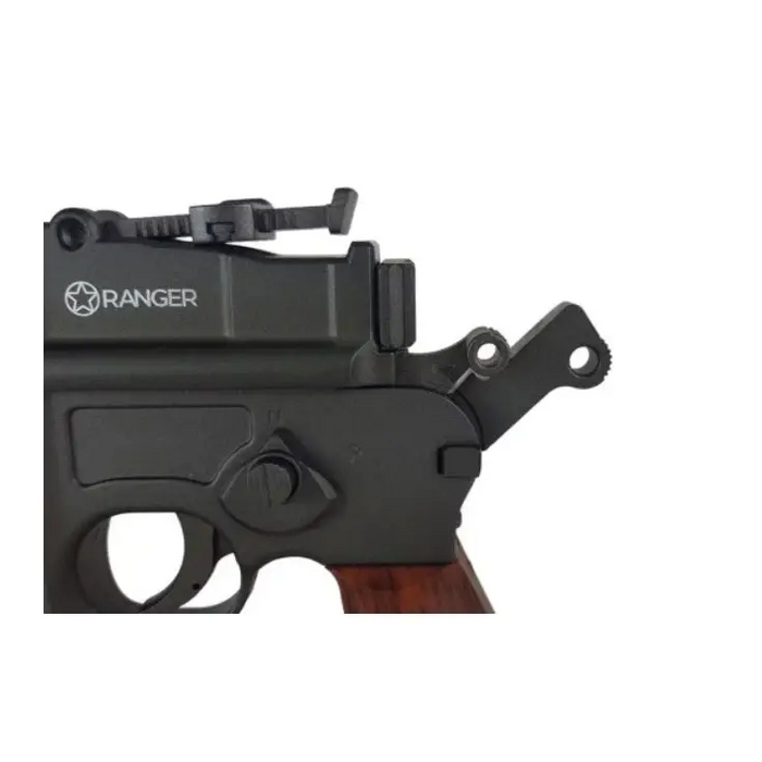 Air rifle pistol Ranger M712 BROOMHANDLE Full Auto Blowback K.4,5 BBS 19-shots KWC - Air