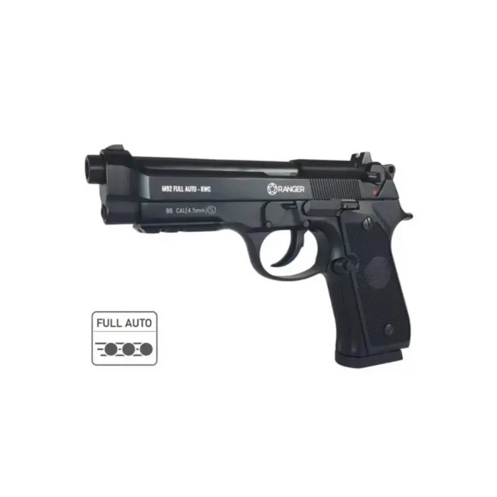 Air rifle pistol Ranger M92 Full Auto Blowback Kal.4.5 BBS 18-shots KWC - Air gunSTZ-WIA<<<ShootingSTZ<<<ActionPL