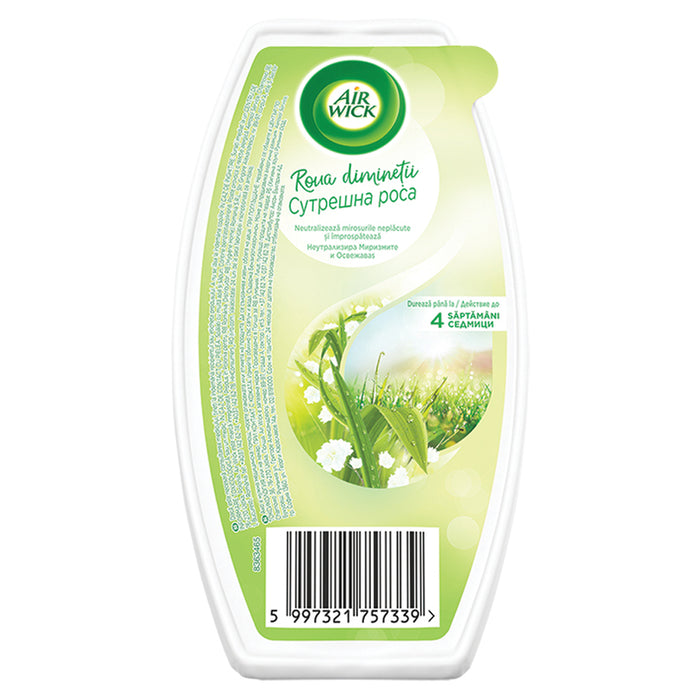 AIRWICK MORNING DEW GEL AIR FRESHENER 1 PC