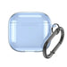 Airpods 4 Transparent Case - Blue - Cell phone cases and covers<<<HurtelXML