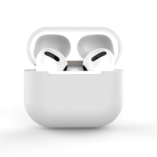 AirPods Pro Case Silicone Soft Earphone Cover White (Case C) - Cell phone cases and covers<<<HurtelXML