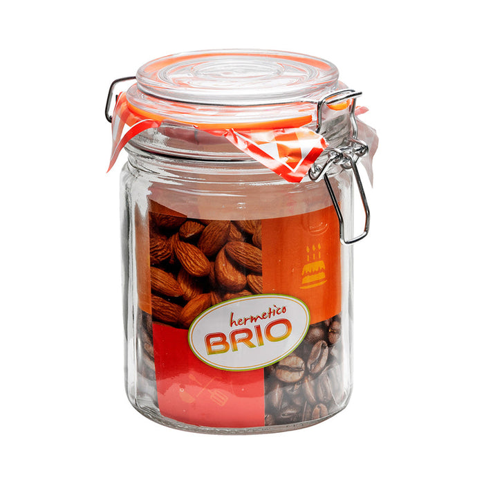 AIRTIGHT GLASS JAR 0.27 L BRIO - Буркани и продукти за консервиране<<<Домашни потреби<<<Кухня<<<Praktiker