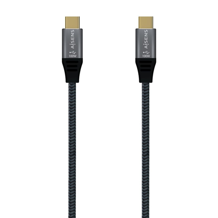 Cable USB C Aisens A107-0672 1,5 m Grey