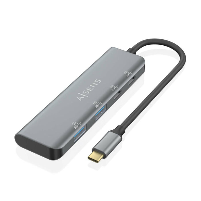 USB Hub Aisens Grey
