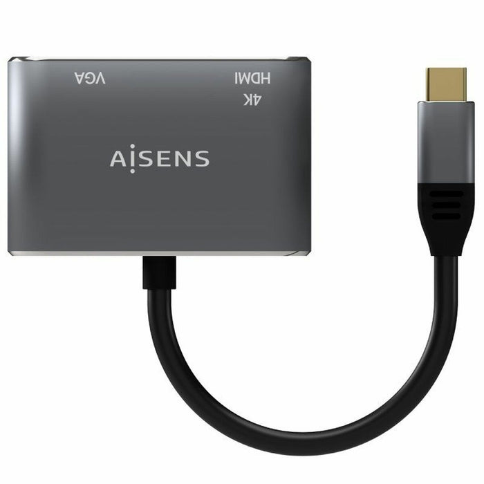 HDMI to VGA Adapter Aisens A109-0627 Grey