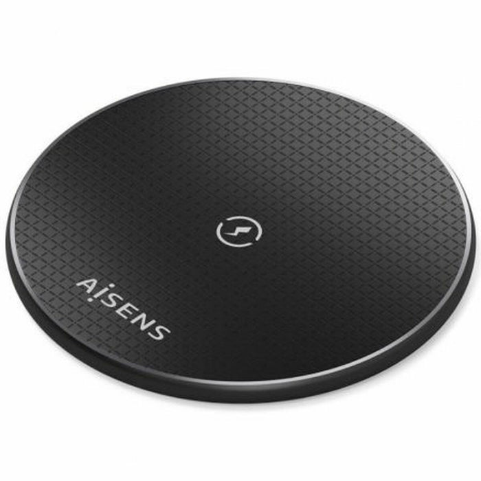 Cordless Charger Aisens ASCH-15W1WC058-BK Black 15 W