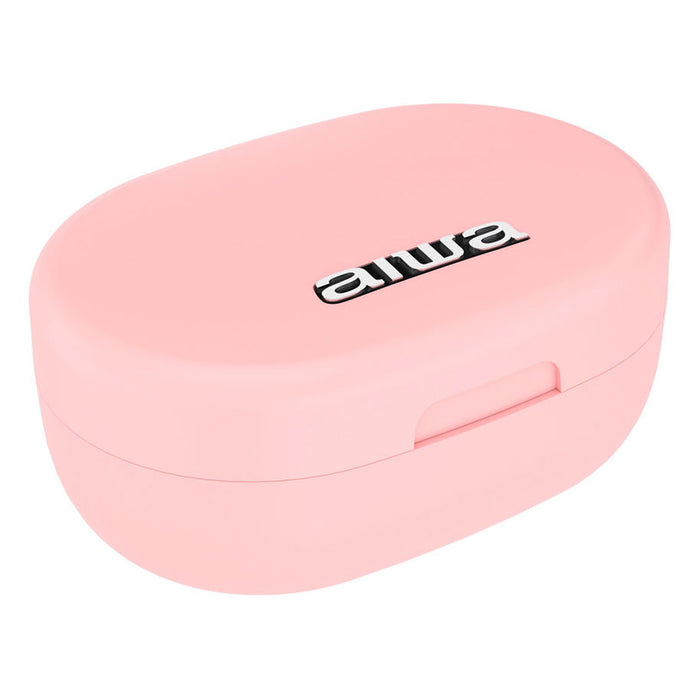 True wireless headphones AIWA EBTW-150PK WIRELESS CONNECTION, PINK