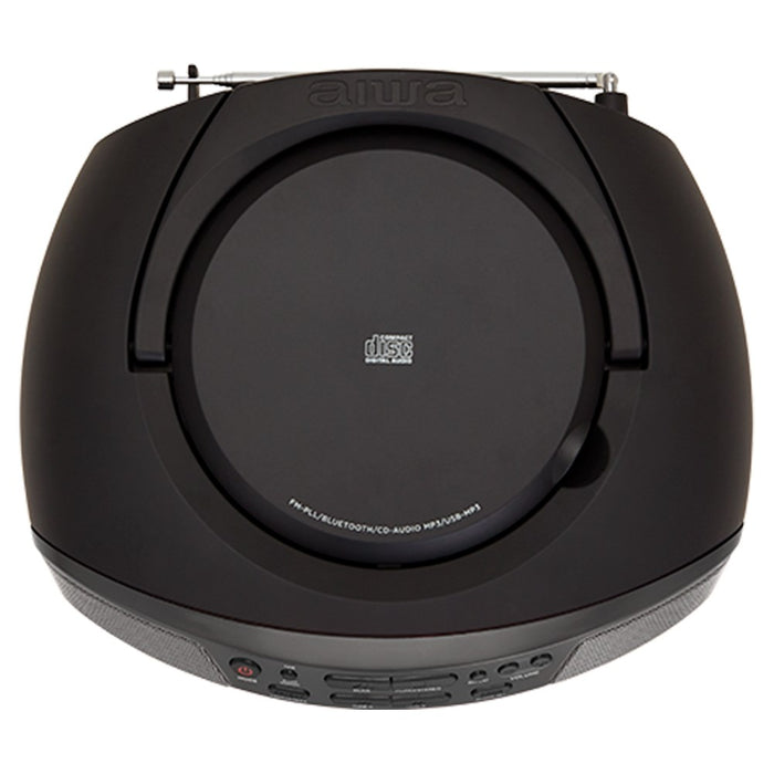 Aiwa BBTU-400BK portable stereo system Analog & digital 6 W FM Black MP3 playback