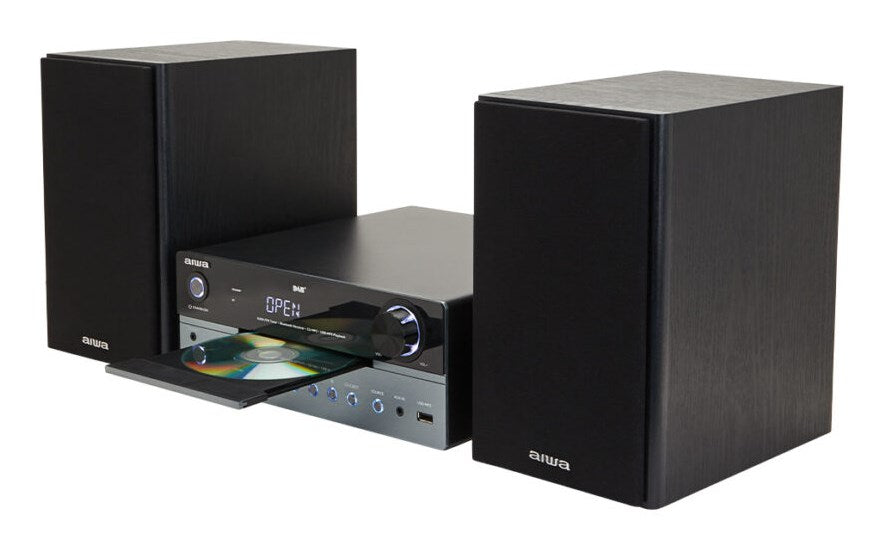 Aiwa MSBTU-700DAB home audio system Home audio micro system 25 W Arctic blue, Black