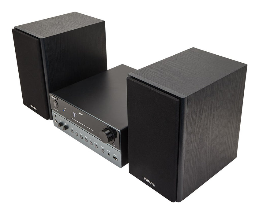 Aiwa MSBTU-700DAB home audio system Home audio micro system 25 W Arctic blue, Black
