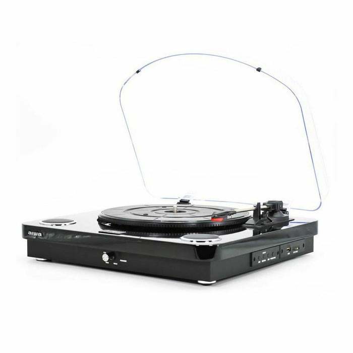 Record Player Aiwa GBTUR120BKMKII Black