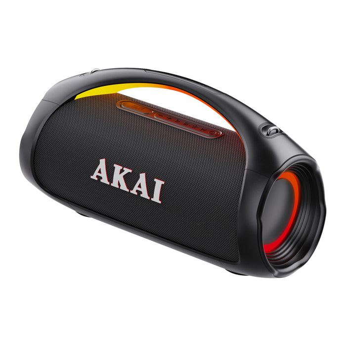 Bluetooth speaker AKAI WAVESTORMER 220 W, BLUETOOTH, BATTERY UP TO 6 HOURS, BLACK