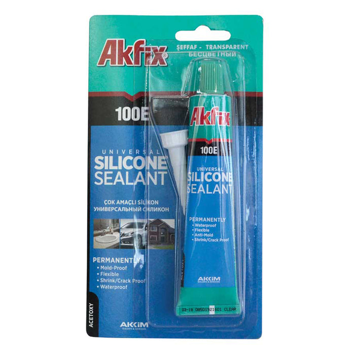 UNIVERSAL SILICONE AKFIX 100E WHITE