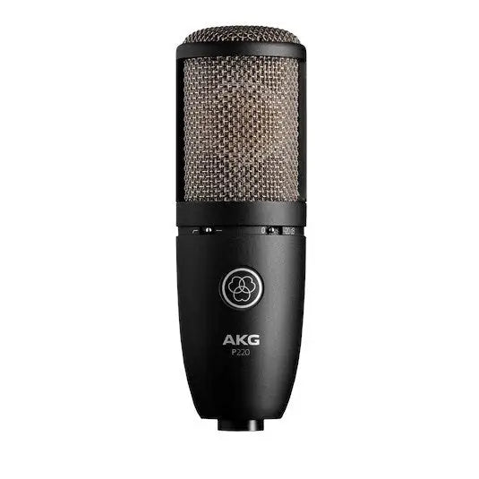AKG P220 - large-diaphragm condenser microphone black - MicrophonesMIS-MIK<<<Microphones and headphonesMIS<<<ActionPL