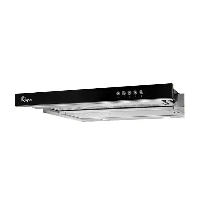 Akpo WK-7 Light Glass 50 Under-cabinet cooker hood Inox Black - Cooker hoodsAGD-OKA<<<Home Appliance