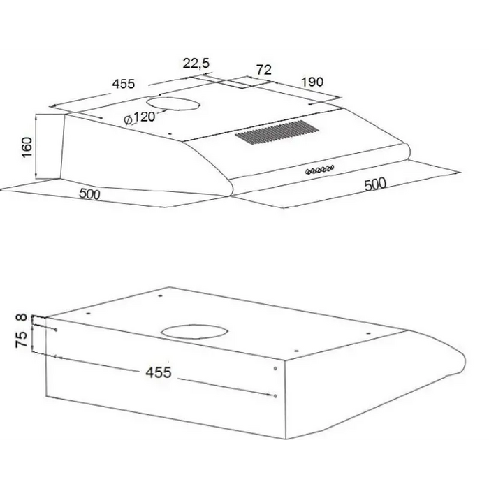 Akpo WK-7 P-3050 cooker hood - Cooker hoodsAGD-OKA<<<Home Appliance - ProductsAGD<<<ActionPL