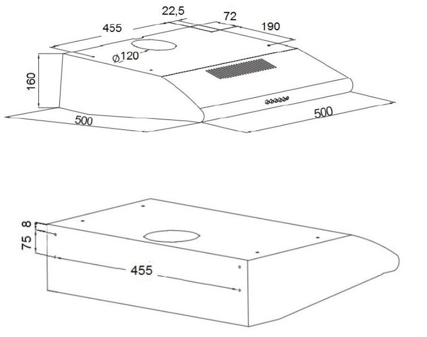 Akpo WK-7 P-3050 cooker hood - Cooker hoodsAGD-OKA<<<Home Appliance - ProductsAGD<<<ActionPL