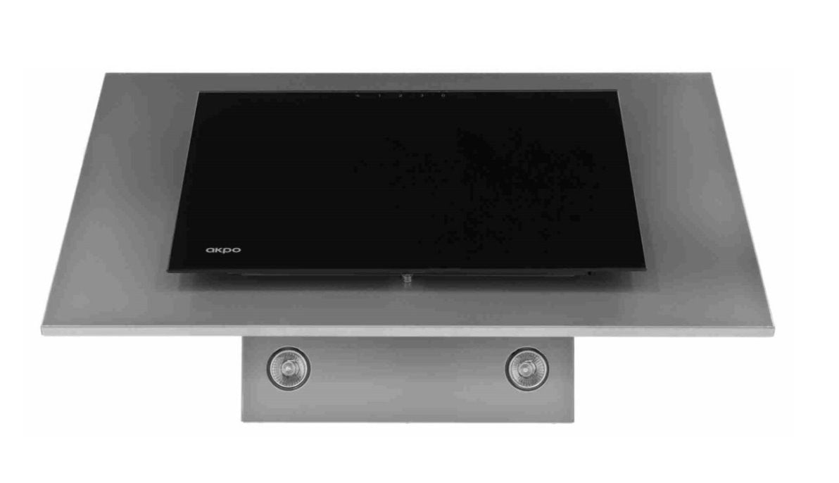 Akpo WK-4 Nero Eco 50 Wall-mounted Gray, Black glass