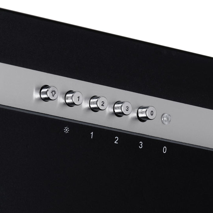 AKPO WK-4 NERO LINE 2.0 60 BLACK T300 LED linear hood/actuator
