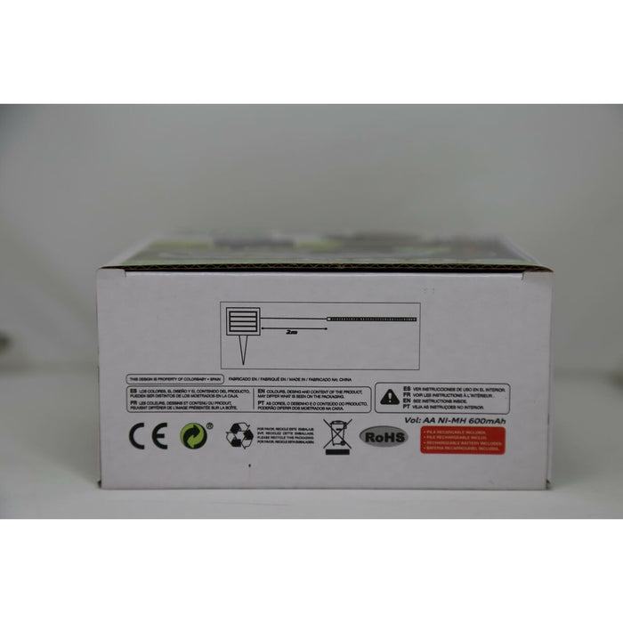 Strip of lights Aktive LED White Garden 3 m (6 Units)