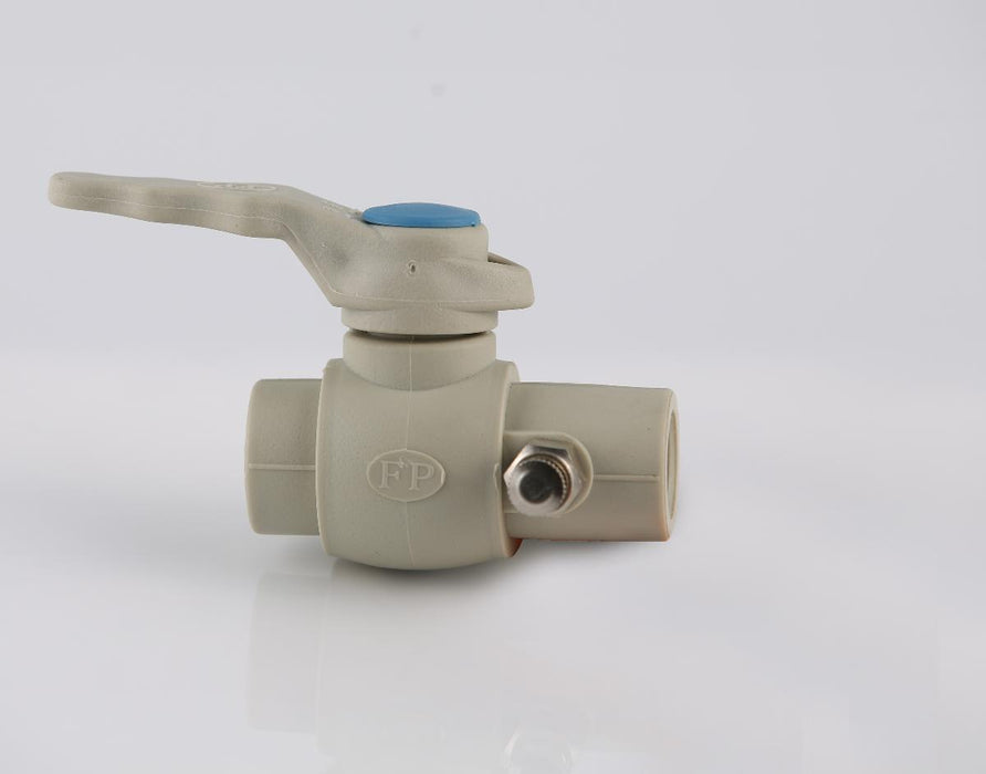 PPR BALL VALVE WITH DRAIN F32