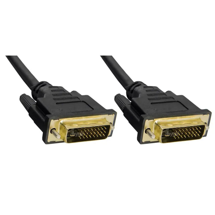 Akyga AK-AV-06 DVI cable 1.8 m DVI-D Black - DVI cablesKBA-DVI<<<Cables and adaptersKBA<<<ActionPL