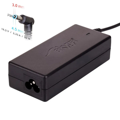 Akyga AK-ND-25 power adapter/inverter Indoor 65 W Black - Power supplies for laptopsZDL-NOT<<<Power supplies