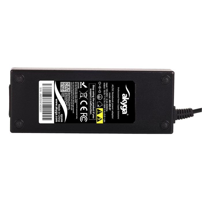 Akyga AK-ND-57 power adapter/inverter Indoor 130 W Black - Power supplies for laptopsZDL-NOT<<<Power supplies