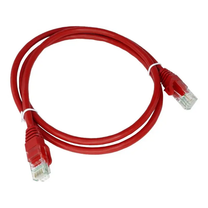 Alantec KKU5CZA1 networking cable Red 0.25 m Cat5e U/UTP (UTP) - PatchcableKGW-PAT<<<Cables jacks