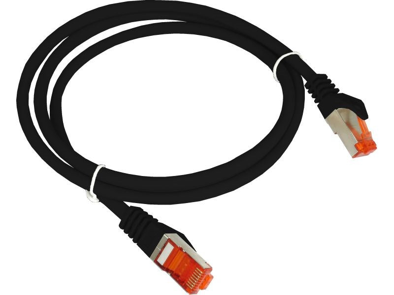 AVIZIO KKS6CZA1.0 networking cable Black 1 m Cat6 F/UTP (FTP)