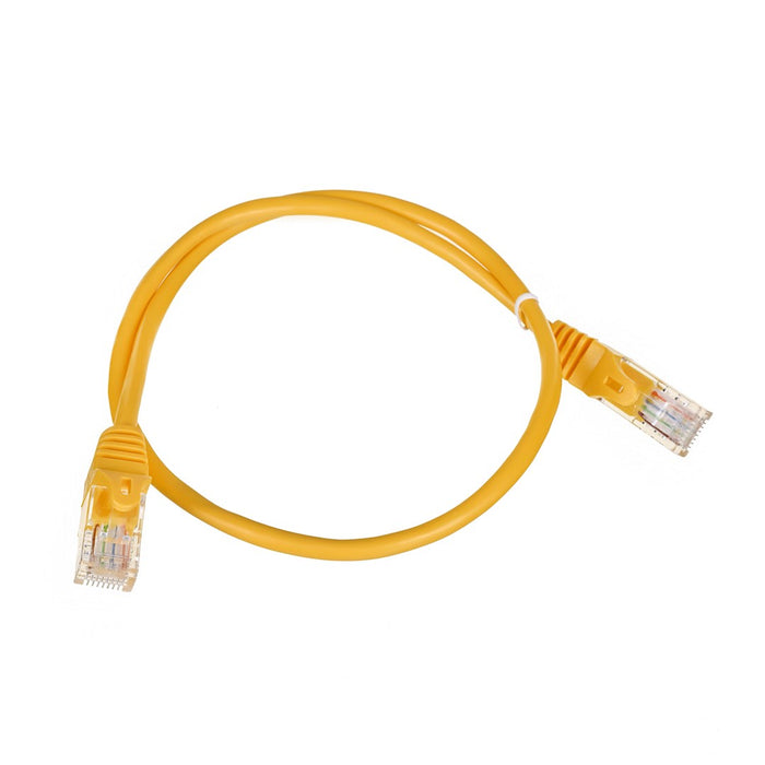 A-LAN KKU5ZOL0.5 networking cable Yellow 0.5 m Cat5e U/UTP (UTP)