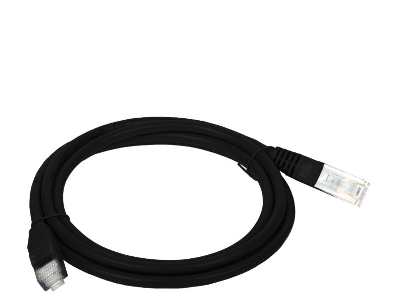 Alantec KKU5CZA2 networking cable Black 2 m Cat5e U/UTP (UTP)